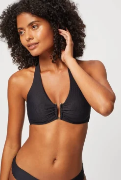 Black Fold Over Bottom