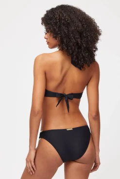 Black Rectangle Halterneck Bikini