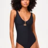 Black Rectangle Swimsuit
