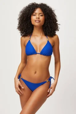 Electric Blue Triangle Bikini