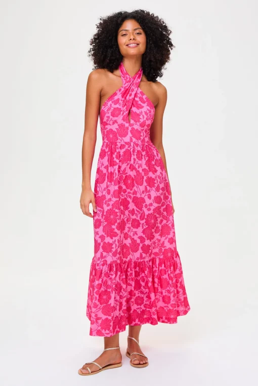 Fairhaven Halterneck Maxi Dress