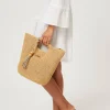 Grace Bay Mini Raffia Bucket Bag