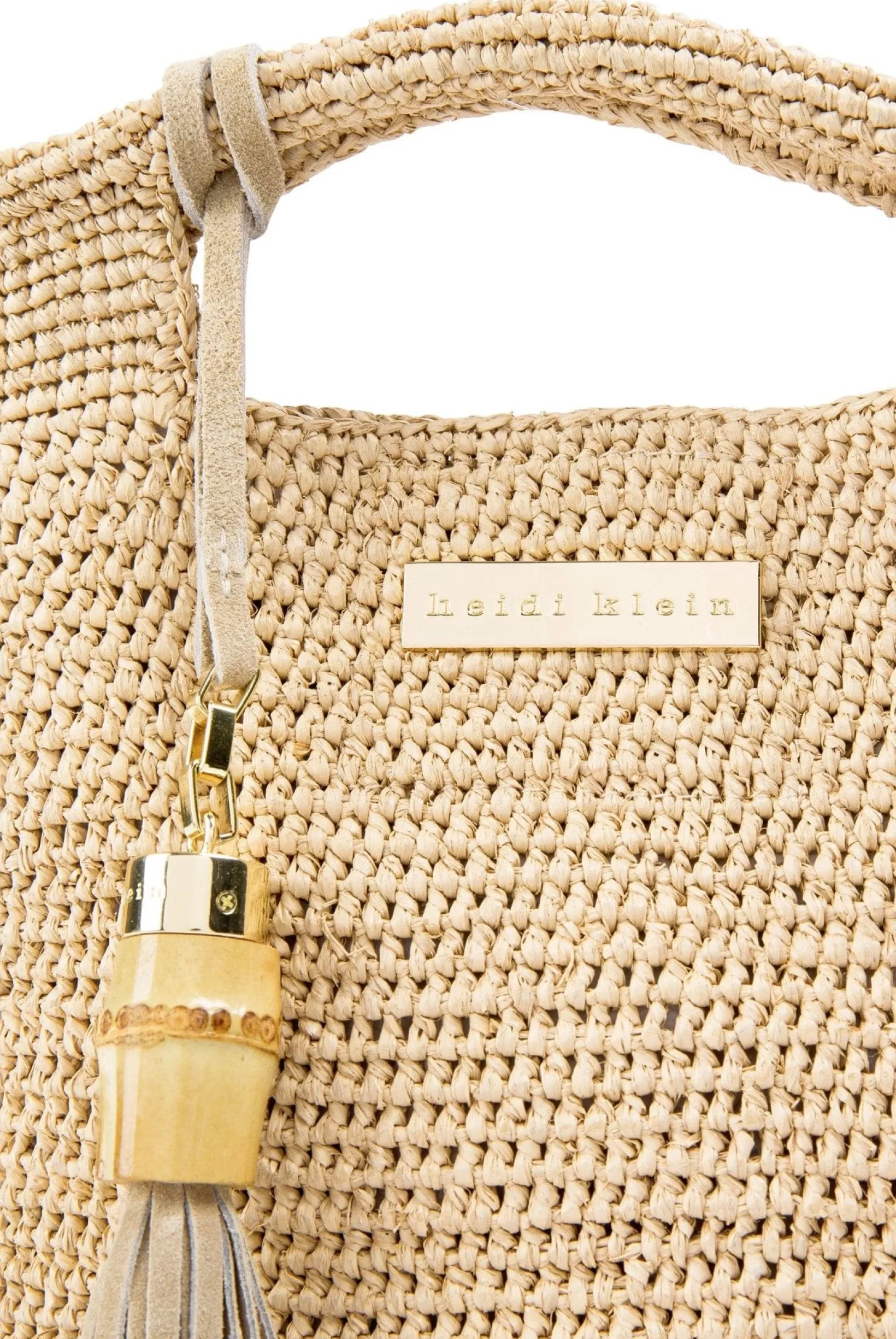 Grace Bay Mini Raffia Bucket Bag