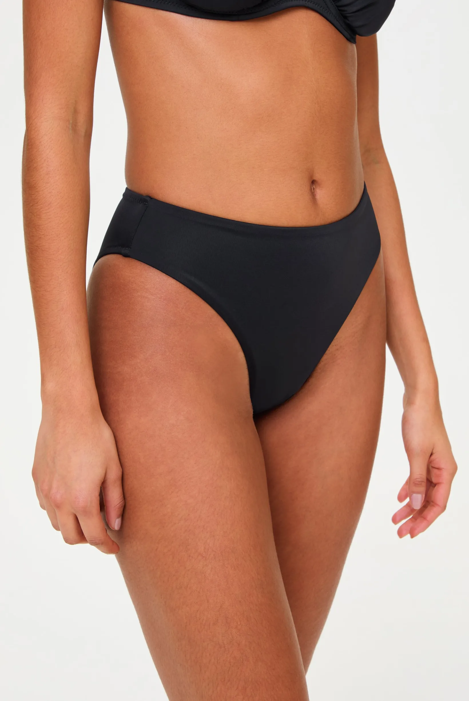 La Bocana Slider Plunge Bikini With High Leg Bottom