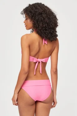 Magenta Fold Over Bottom