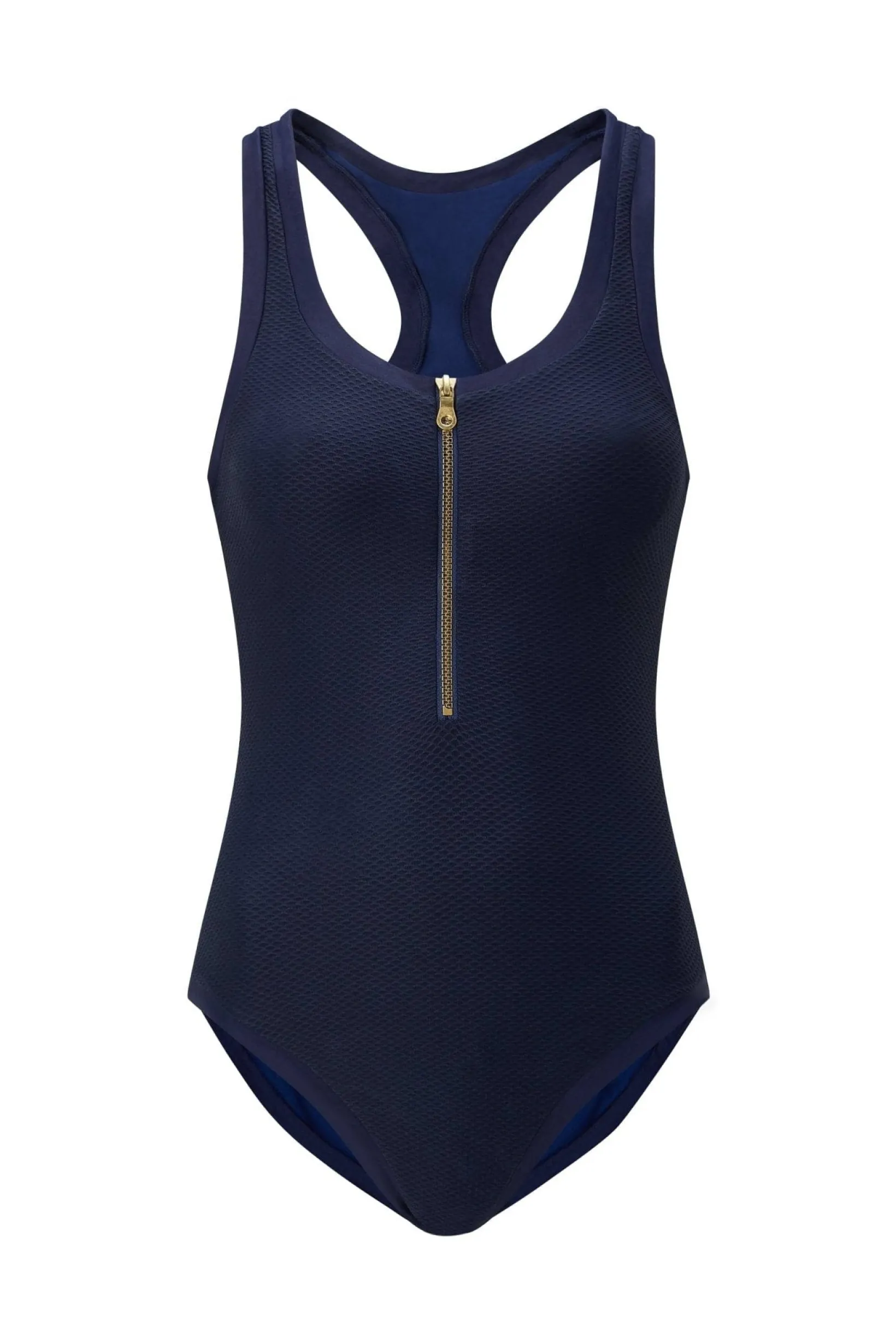 Navy Racerback Swimsuit