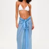 Ocean Tide Tassel Trim Sarong