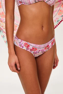 Pomegranate U-Bar Halterneck Bikini