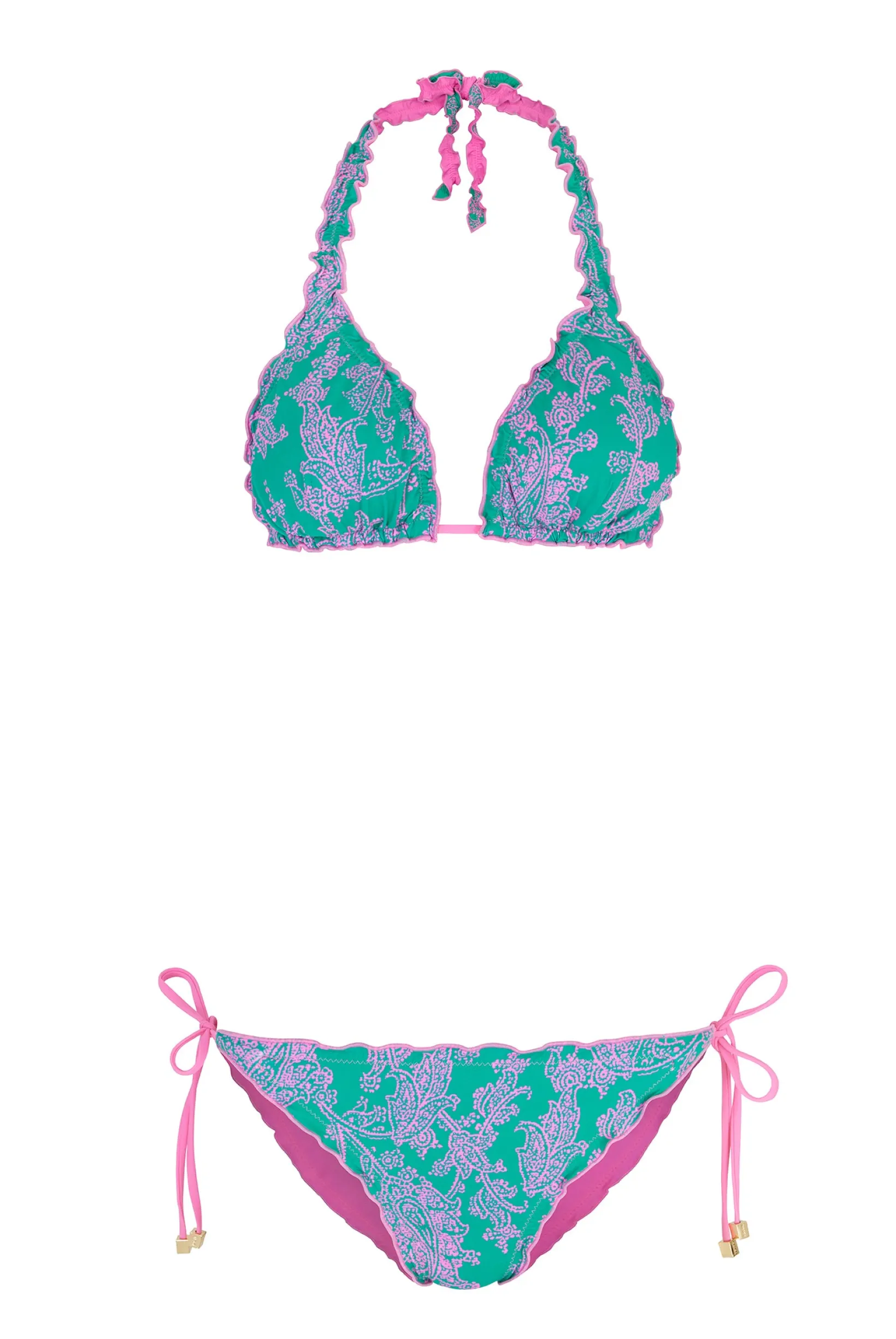 Santa Rosa Reversible Triangle Bikini