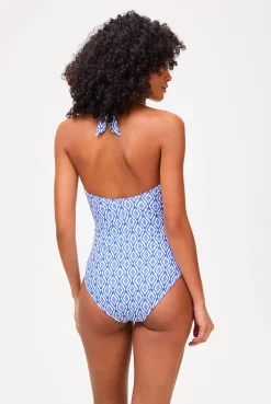 Sardinia U-Bar Halterneck Swimsuit