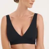 Sculpt Black V-Neck Top