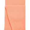 Verbier Cashmere Scarf With Tassel Trim In Coral