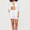 White Bay Linen Short Set