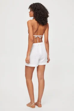 White Bay Linen Short Set