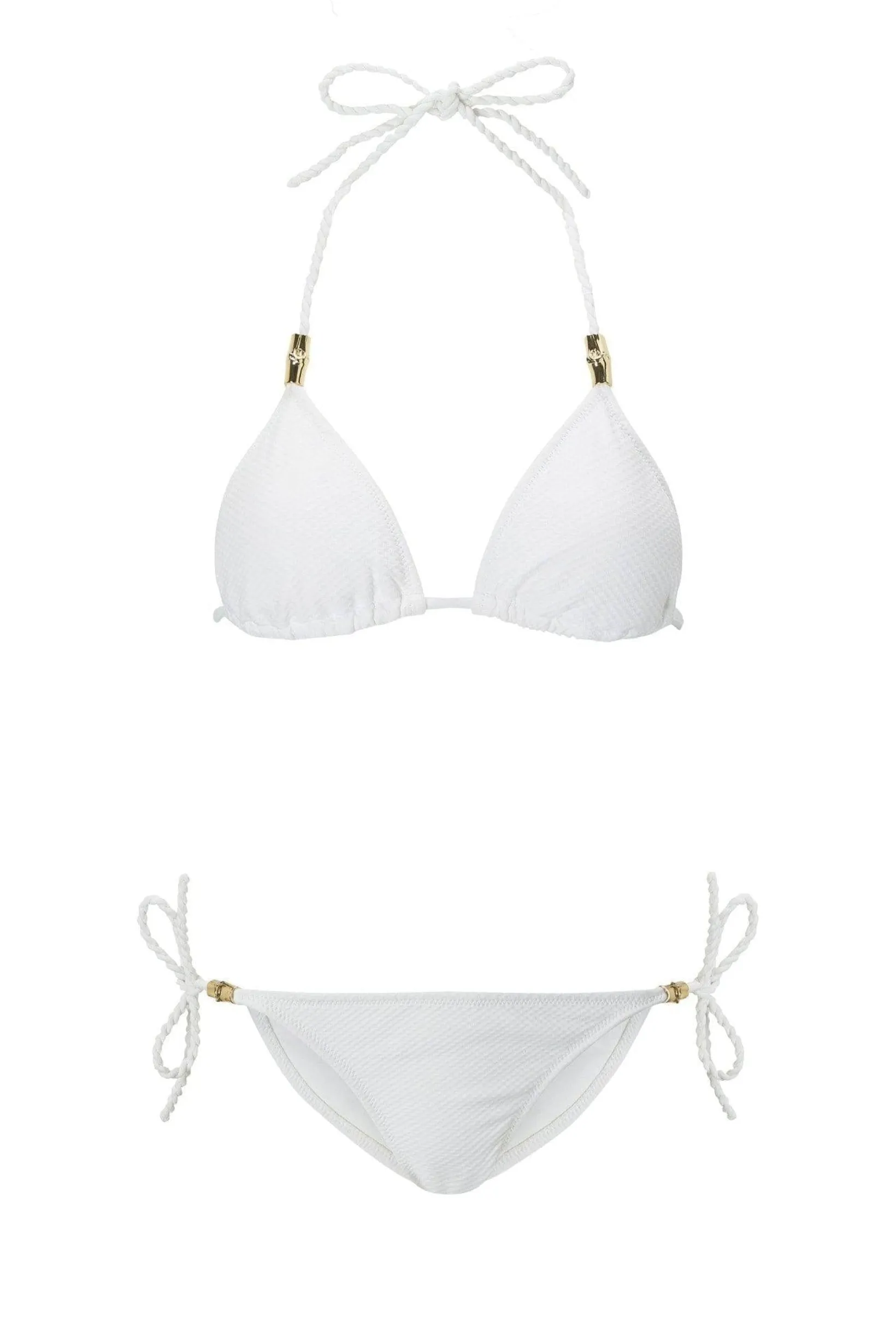 White Triangle Bikini